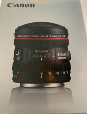 Canon EF 8-15mm f/4L USM Fisheye Zoom-Objektiv – unbenutzt