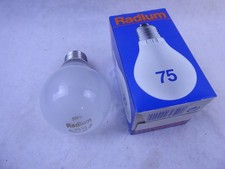 2 x Radium Glühbirne 75W E27