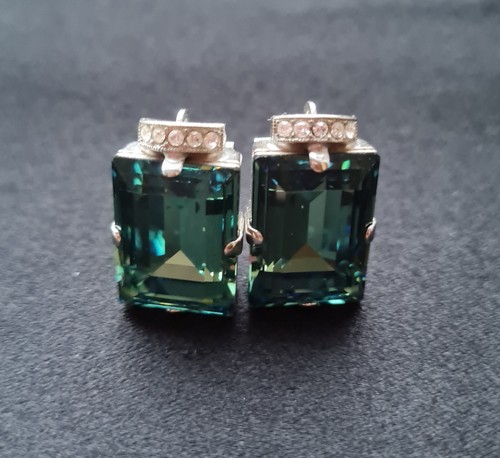 Turmalin ohrstecker silber - turmalin,
