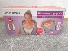 Vitalmaxx Shiatsu Massagegerät Massage Schultern Nacken Druck Knet Muskel
