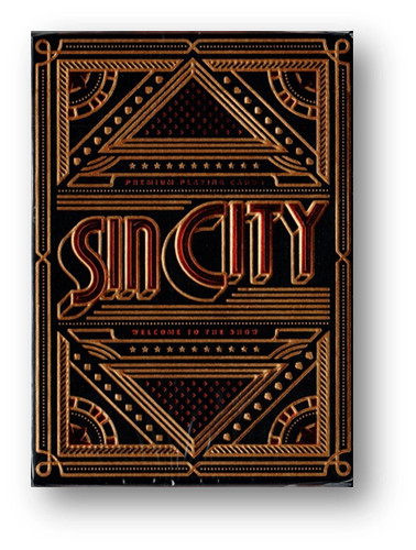 Sin city playing cards - sin,