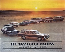 Dodge Wagons Prospekt 1977 Amerika Dodge Aspen Monaco Sportsvan Ramcharger