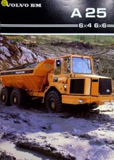 274806) Volvo BM A 25 6x4 6x6 Prospekt 197?