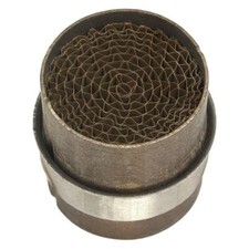 LeoVince 6523K Nachrüst Einschub Katalysator 54mm Motorrad EURO3 Kat Patrone+ABE