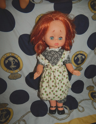 Vintage italy puppe mit - ,