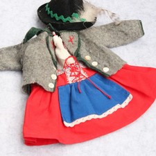Altes Puppenkleid Dirndl