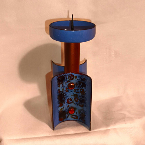 Kerzenständer aus metall rund - kerzenständer,