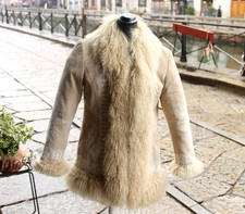 Damen Wildledermantel aus den