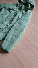 Barbara Lebek Outdoor Übergangsjacke Gr. 52 Leicht Gefüttert Grün Kapuze 