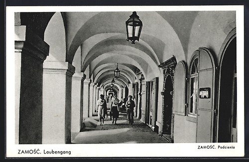 Zamosc laubengang - zamosc,,