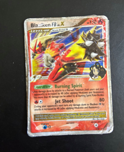 Pokémon tcg blaziken x - pokémon, lv.x