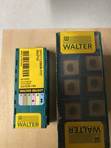 10x walter wendeschneidplatten - walter,