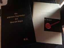 Die geheimen Tagebücher des Konrad Kujau + Einladung zur Präsentation - NEU