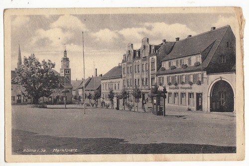 Rötha sachsen - ak,