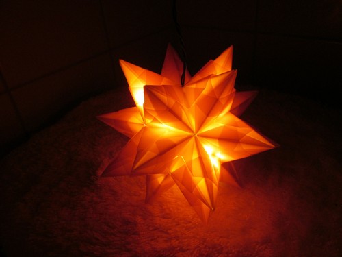 Bascetta origami stern mit - stern,