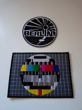 Aufnäher Patch Testbild und Berlin 2er Set