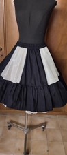 Square dance rock schwarz crem - dance, schwarz/crem