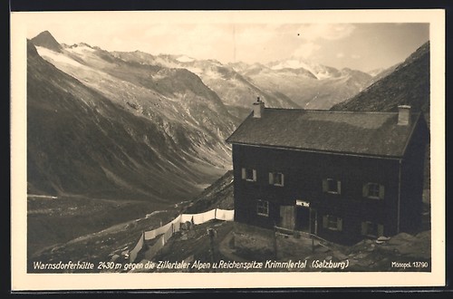 Warnsdorferhütte - ak,