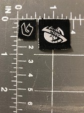 2 Surfer Skater Aufnäher