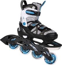 Tempish ZB-41 Enbo Duo Kinderskates 2in1 Inliner und Schlittschuhe Gr. 37-40