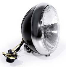 Scheinwerfer klar schwarz - 7",