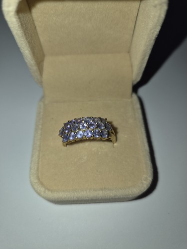 Gold ring mit tansaniten - ring,