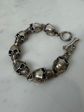 Totenkopf Armband - 925
