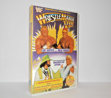 Deutschsprachige Wrestling VHS Kassetten WWF Wrestlemania VIII 8 Großbox 1992