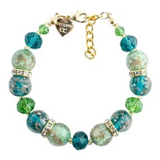 Murano Glas Perlen Armband
