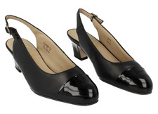 Damen Equity Schwarz/Lackleder