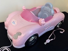 Vintage Baby Born rosa Cabriolet Cabrio Auto plus Schlüssel ex con GWO
