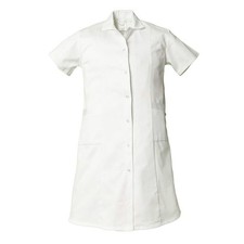 PLANAM BW230 Damen Berufsmantel 1/4 Arm Reinweiß Arbeitskittel Damenkittel