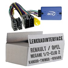 Lenkradfernbedienung Lenkradinterface Renault Clio 2 Megane Kangoo Twingo