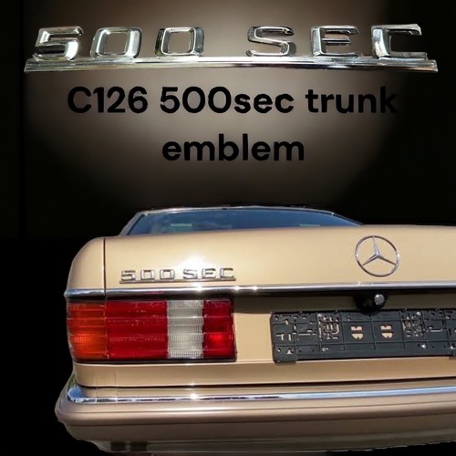 C126 emblem silber - c126, für
