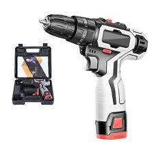 Brushless Akkuschrauber Akkubohrer 16.8V Schlagbohrer Bohrschrauber mit 2 Akkus