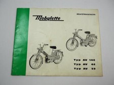 Mobylette AV 46 59 149 Mofa Moped Ersatzteilliste Ersatzteilkatalog 1969