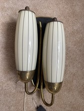 alte Art Deco Zeppelin Lampe