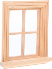 Miniatur Puppenhaus Fenster