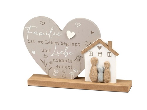 Formano dekofigur herz haus - formano,