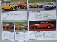 6seitiger Prospekt "British