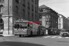 FOTO GENEVE TROLLEYBUS 1988