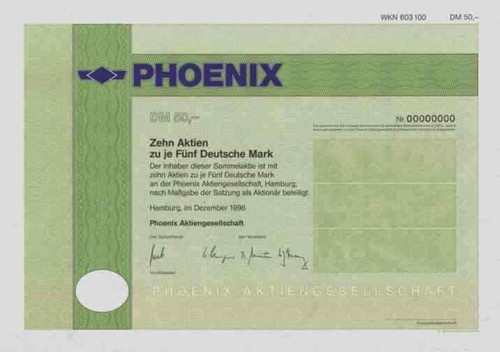 Phoenix gummiwerke 1996 - phoenix,