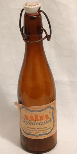 Ddr bügelflasche glasflasche - bügelflasche,