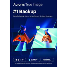 Acronis True Image 2025 - 2026 Essentials 1 - 3 - 5 Geräte 1 Jahr @GWC