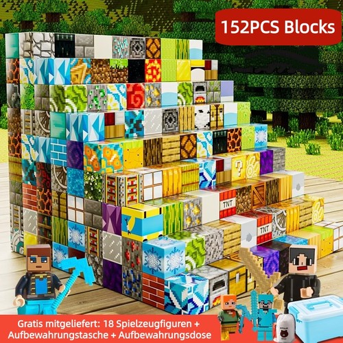 152pcs magnet bauspielzeug - 152pcs,