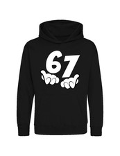 Kinder Hoodie "67" Aufdruck