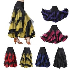 Langer Flamenco Tanzrock aus