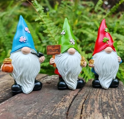 Süße garten zwerge set - set, (3