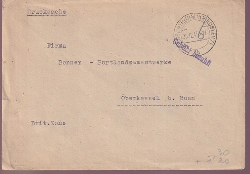 Gebühr bezahlt weissenthurm - gebühr,