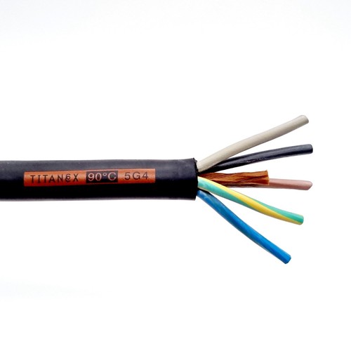Titanex kabel h07rn 5x4 - kabel,